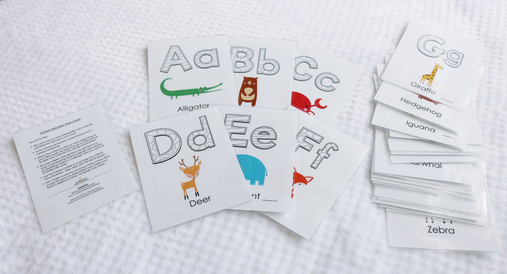 Animals ABC Flash Cards
