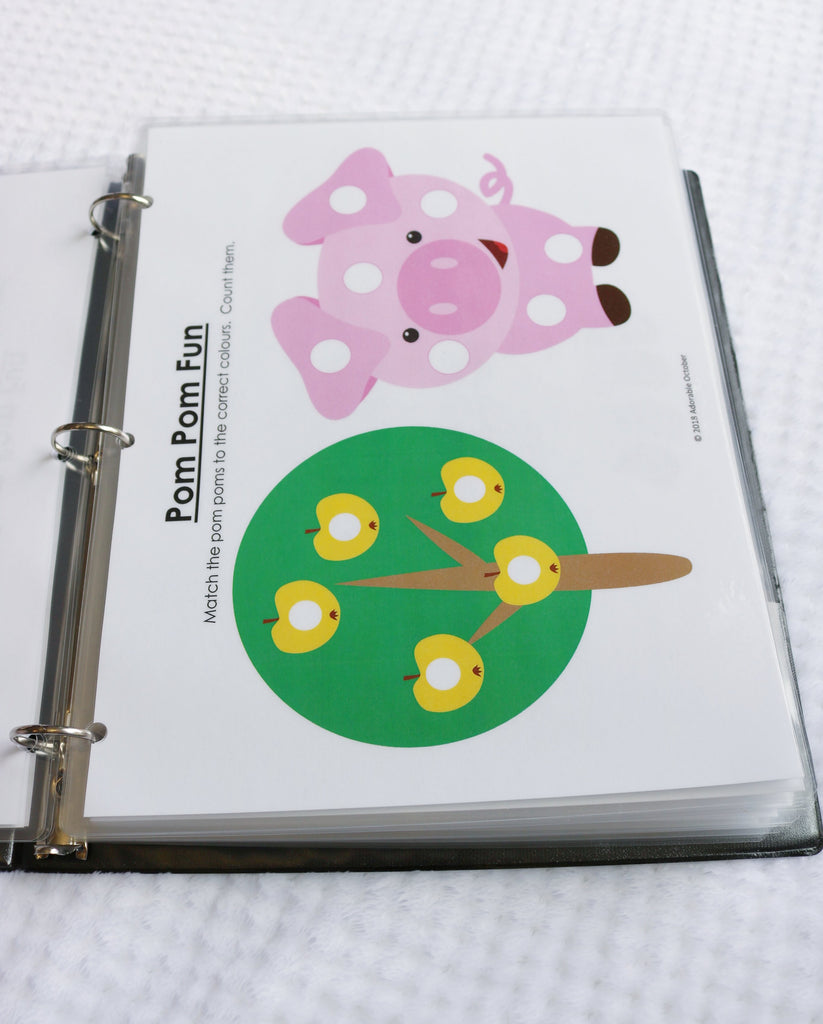 Toddler Skills Busy Book (1.5-2.5 yrs.)
